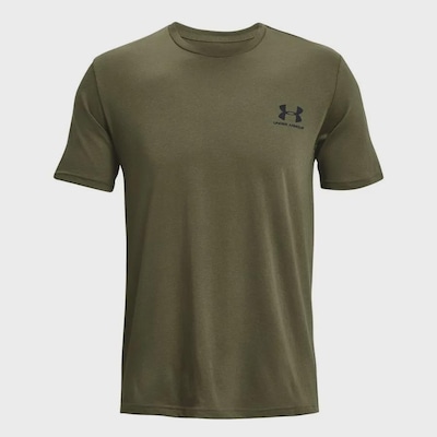 Camiseta Under Armour Left Chest Masculina - Foto 5