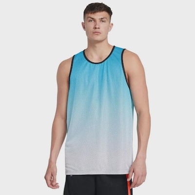 Camiseta Regata Under Armour Basquete Baseline Reversible Masculina - Foto 3