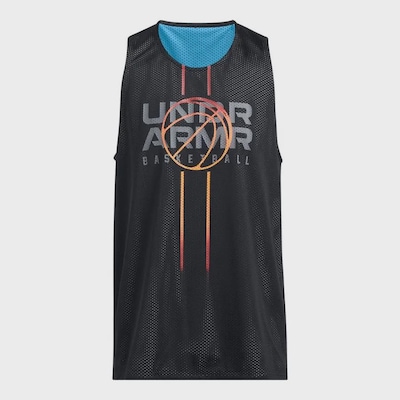 Camiseta Regata Under Armour Basquete Baseline Reversible Masculina - Foto 4