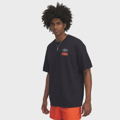 Camiseta Under Armour Basquete Hoops Mix Tape Masculina - Foto 1
