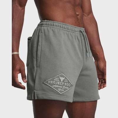 Shorts Under Armour Project Rock Heavyweight Tools Masculino - Foto 6