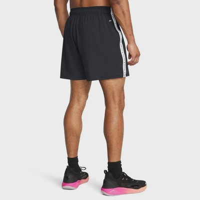 Shorts Under Armour Project Rock Mesh Badge Of Honor Masculino - Foto 5