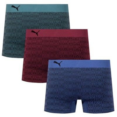 Cueca Boxer Puma sem Costura - 3 Unidades - Masculina - Foto 2
