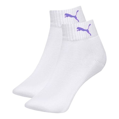 Meia Cano Curto Puma Esportiva - 3 Pares - Feminina - Foto 3