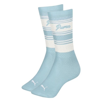 Meia Cano Longo Puma Esportiva - 2 Pares - Feminina - Foto 3