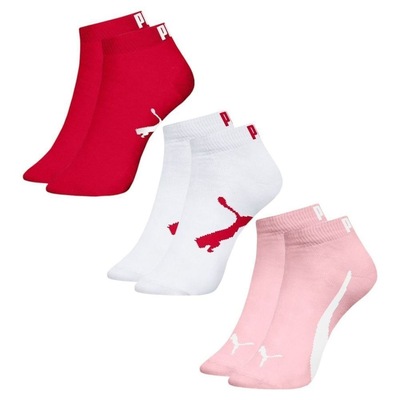 Meia Sapatilha Puma - 3 Pares - Infantil - Foto 1