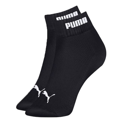 Meia Cano Baixo Puma Esportiva - 3 Pares - Feminina - Foto 4