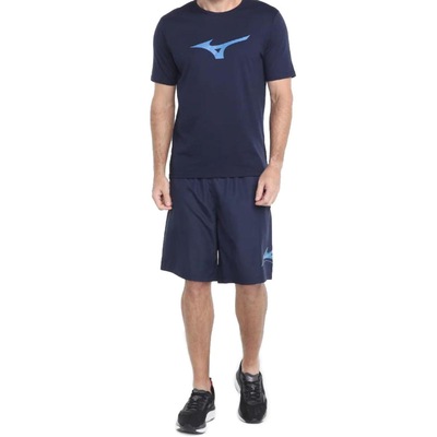 Bermuda Mizuno Run Bird Logo Masculina - Foto 4