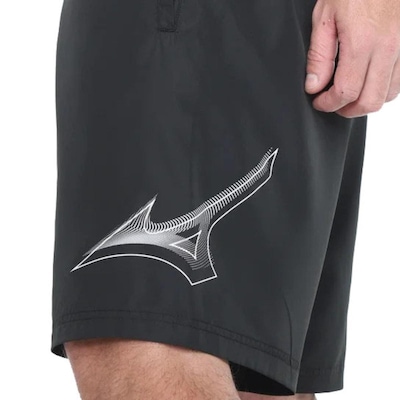 Bermuda Mizuno Run Bird Logo Masculina - Foto 3