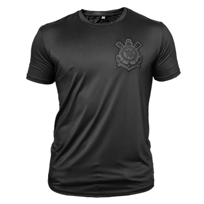 Kit 2 Camisas do Corinthians + Fitness + Casual Coimbra Masculina - Foto 2