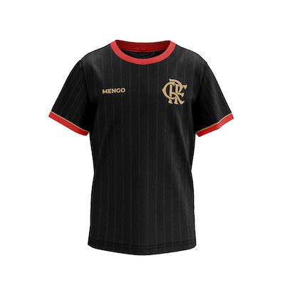 Kit 2 Camisas do Flamengo Mistura + Principia Braziline  Infantil - Foto 2