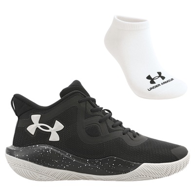 Kit Tênis Masculino Under Armour Bankshot Se + Meia - Foto 1