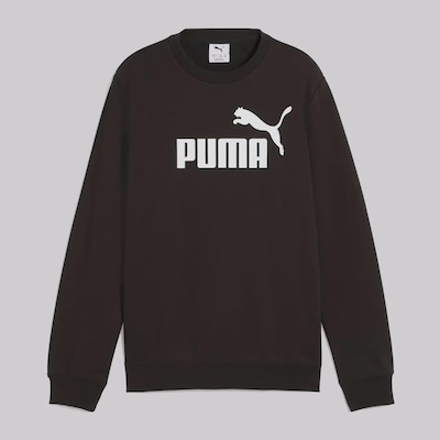 Blusão de Moletom Infantil Puma ESS NO. 1 Logo Crew - Foto 4