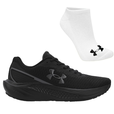 Kit Tênis Masculino Under Armour Charged Wing 2 + Meia - Foto 1
