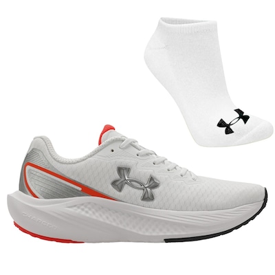 Kit Tênis Masculino Under Armour Charged Wing 2 + Meia - Foto 1