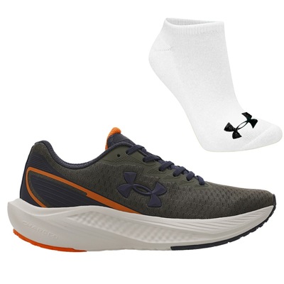 Kit Tênis Masculino Under Armour Charged Wing 2 + Meia - Foto 1