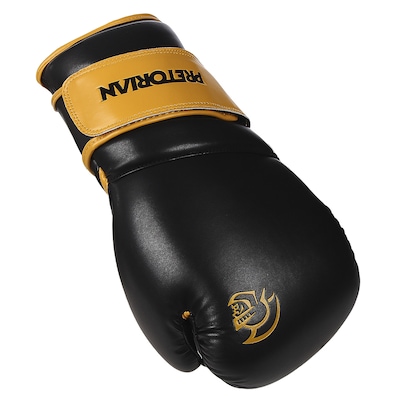 Kit Luva Boxe Muay Thai Elite Pretorian + 2 Par Bandagem + Bucal - Foto 5