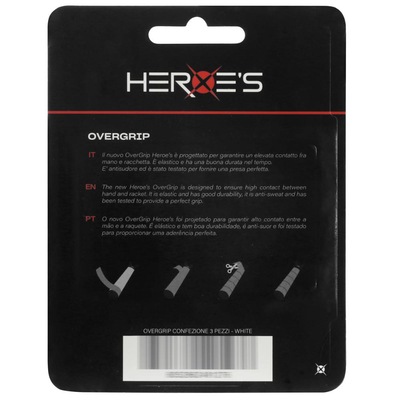 Overgrip Heroes High Level Beach e Padel Com 03 Unidades - Foto 3