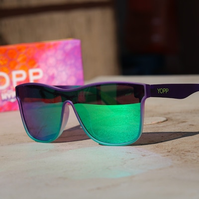 Óculos de Sol Unissex Yopp Polarizado Uv400 HYPE Amora Selvagem - Foto 4