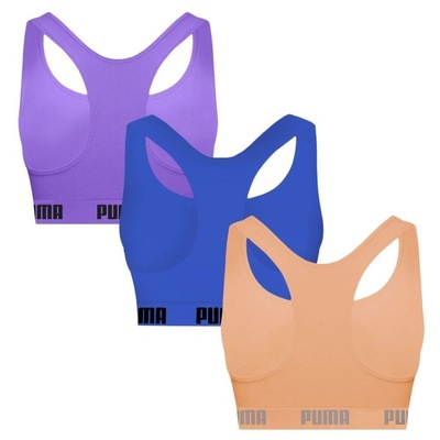 Top Puma Nadador sem Costura - 3 Unidades - Feminino - Foto 2