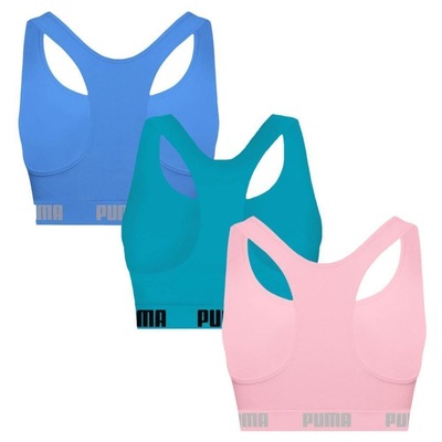 Top Puma Nadador sem Costura - 3 Unidades - Feminino - Foto 2