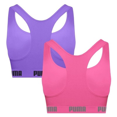 Top Puma Nadador sem Costura - 2 Unidades - Feminino - Foto 2