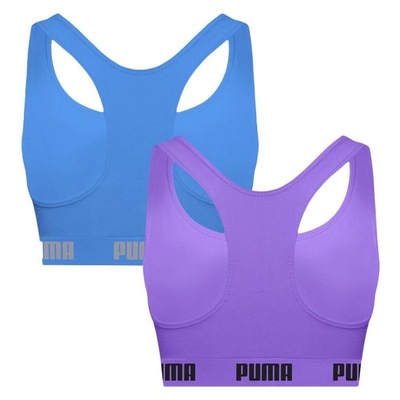 Top Puma Nadador sem Costura - 2 Unidades - Feminino - Foto 2