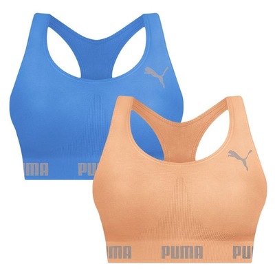 Top Puma Nadador sem Costura - 2 Unidades - Feminino - Foto 1