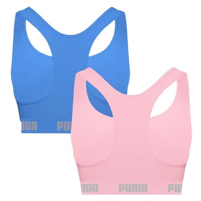 Top Puma Nadador sem Costura - 2 Unidades - Feminino - Foto 2