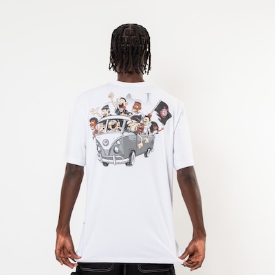 Camiseta do Corinthians Surf Center Oficial 1976 Masculina - Foto 6