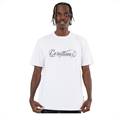 Camiseta do Corinthians Surf Center Clássica Bando de Louco Masculina - Foto 1