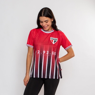 Camiseta do São Paulo Surf Center Oficial Tricampeão Mundial Feminina - Foto 6