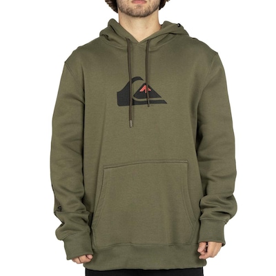 Blusão de Moletom Quiksilver Comp Logo WT25 - Foto 1