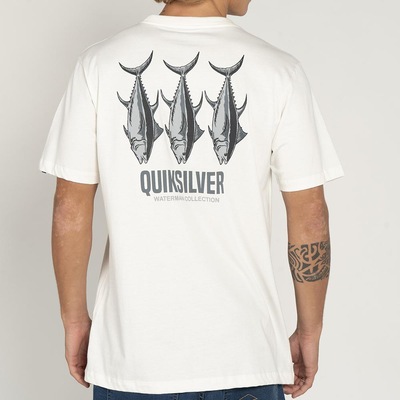 Camiseta Quiksilver Blue Fin WT25 Masculina - Foto 2