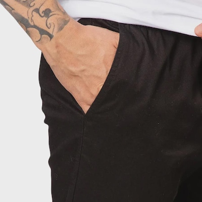 Calça Okdok Chino Com Elástico Masculino - Foto 4