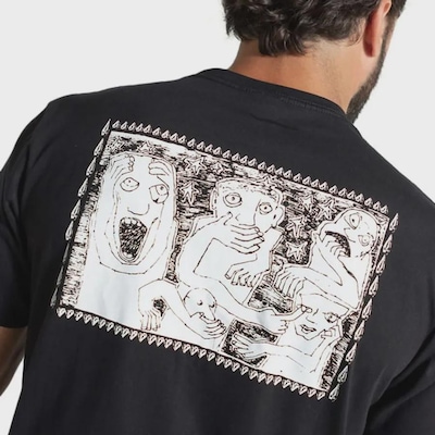 Camiseta Volcom Crazybal Masculino - Foto 4