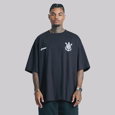 Camiseta do Corinthians Approve Huge II São Jorge Masculina - Foto 1