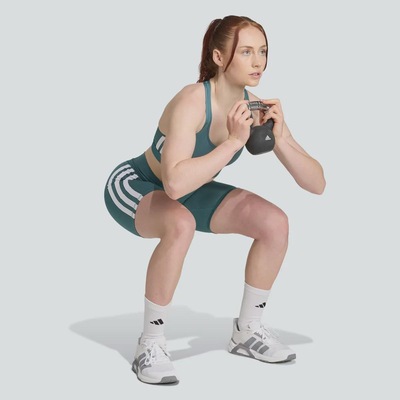 Shorts adidas Optime ESS 3S Feminino - Foto 3