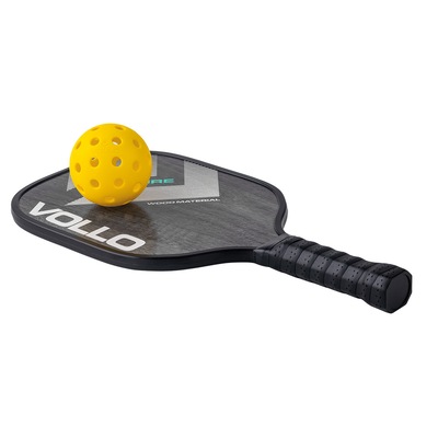Kit 2 Raquetes Pickleball Lazer + 4 Bolas + Bolsa Vollo - Foto 2