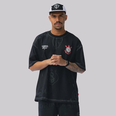 Camiseta do Corinthians Approve Huge II Masculina - Foto 3