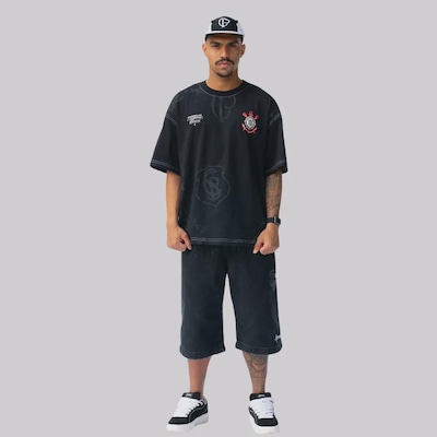 Camiseta do Corinthians Approve Huge II Masculina - Foto 4