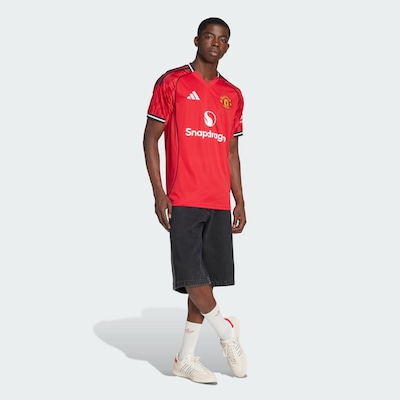Camisa Manchester United I 25/26 Masculina Adidas - Foto 4