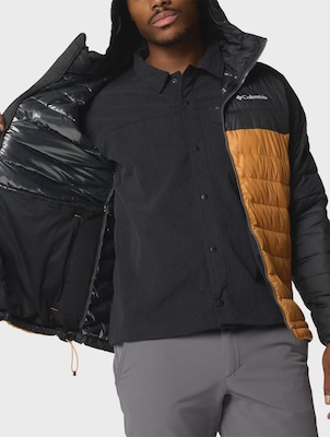 Jaqueta Masculina Columbia Powder Lite II com Capuz - Foto 5