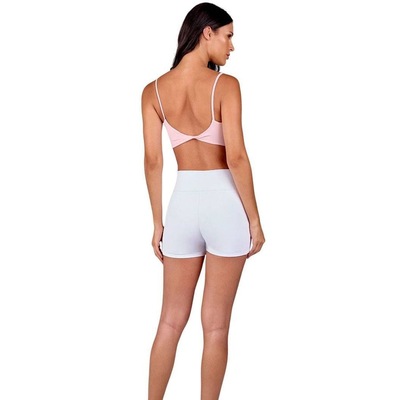 Short Feminino Alto Giro com Recortes Laterais - Foto 2