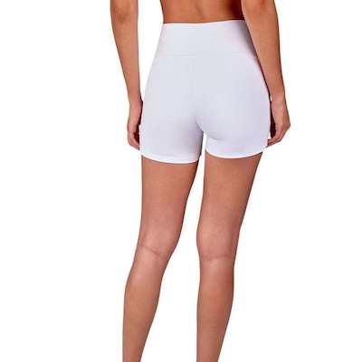 Short Feminino Alto Giro com Recortes Laterais - Foto 5