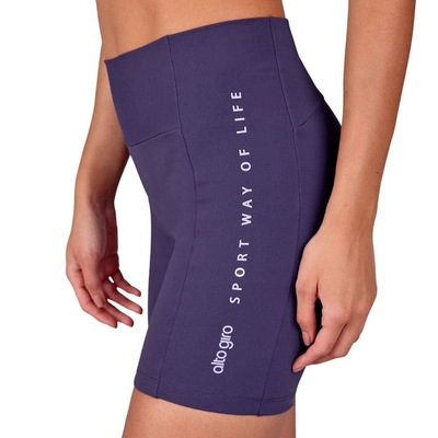Short Feminino Alto Giro Sport Way Bolso Lateral - Foto 4