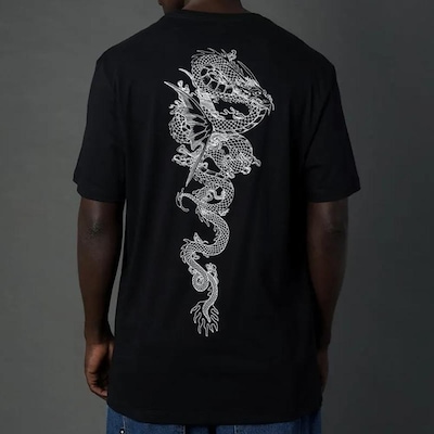 Camiseta MCD Dragão Serpente WT25 Masculina - Foto 4