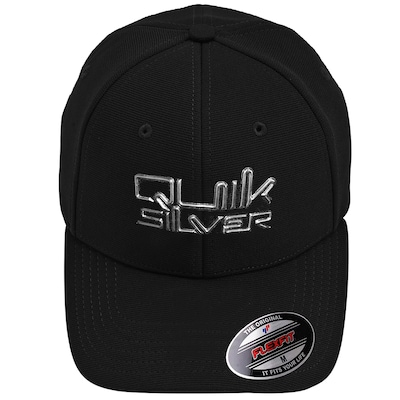 Boné Quiksilver Omni Chrome Line Aba Curva - Foto 3