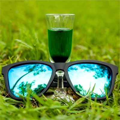 Óculos de Sol Goodr Vincent's Absinthe Night Terrors - Foto 3