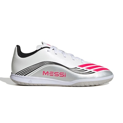 Chuteira Futsal Júnior adidas F50 Messi Club - Foto 1